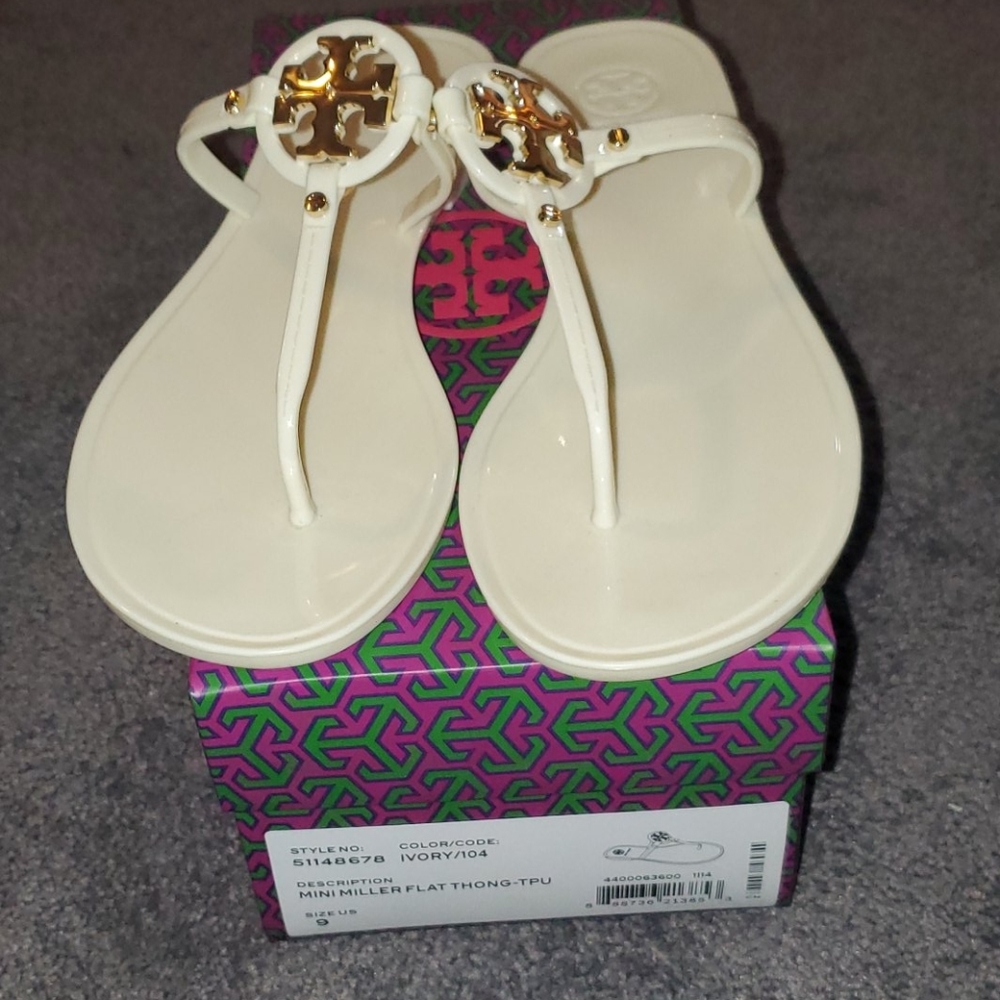 Womens Tory Burch Jelly Sandals